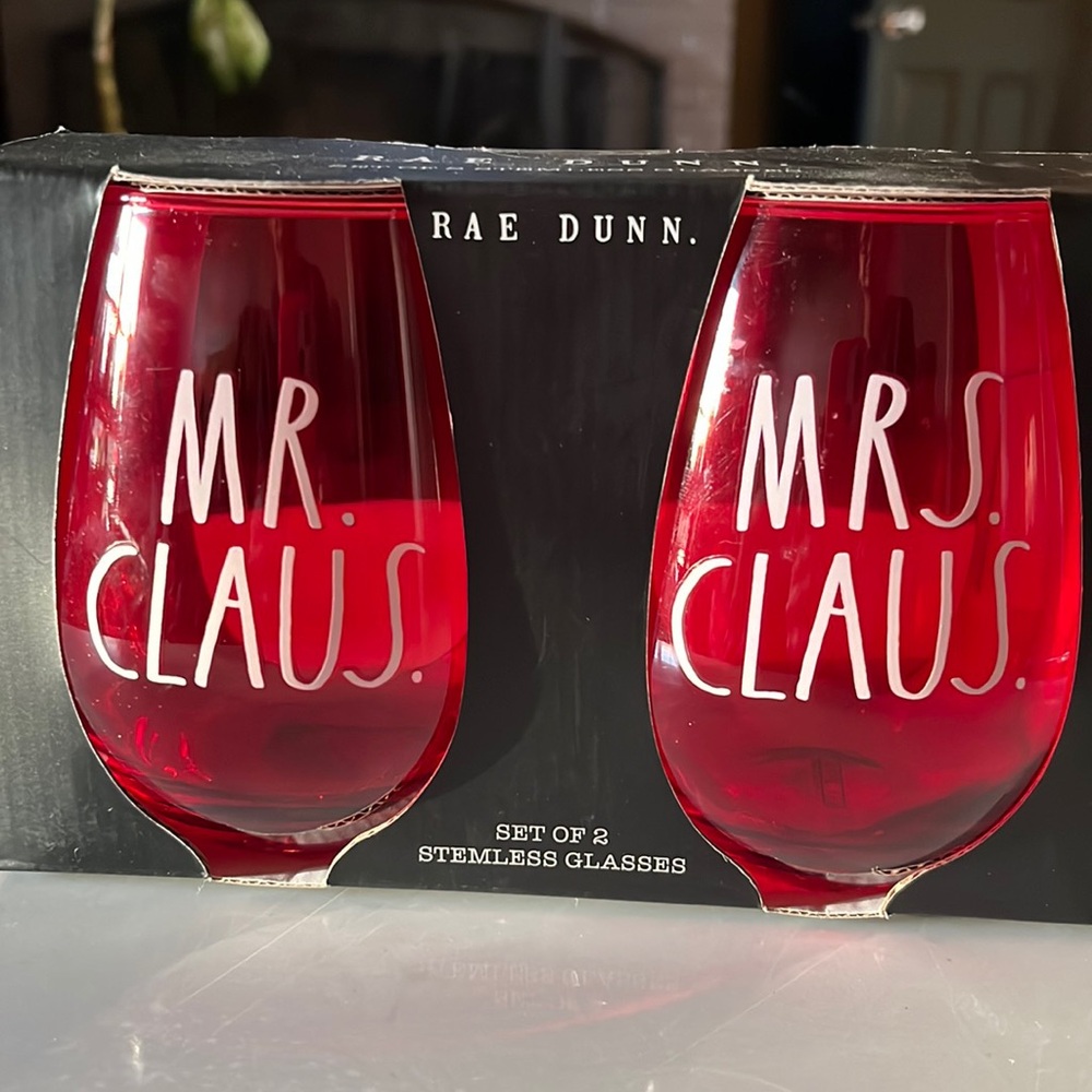 RAE DUNN GLASSES
